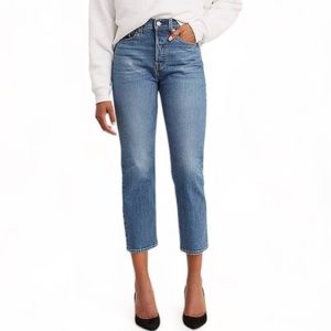 Levi's Women's‎ Premium Wedgie Straight Jeans Size 28 X 28 NEW/NWT